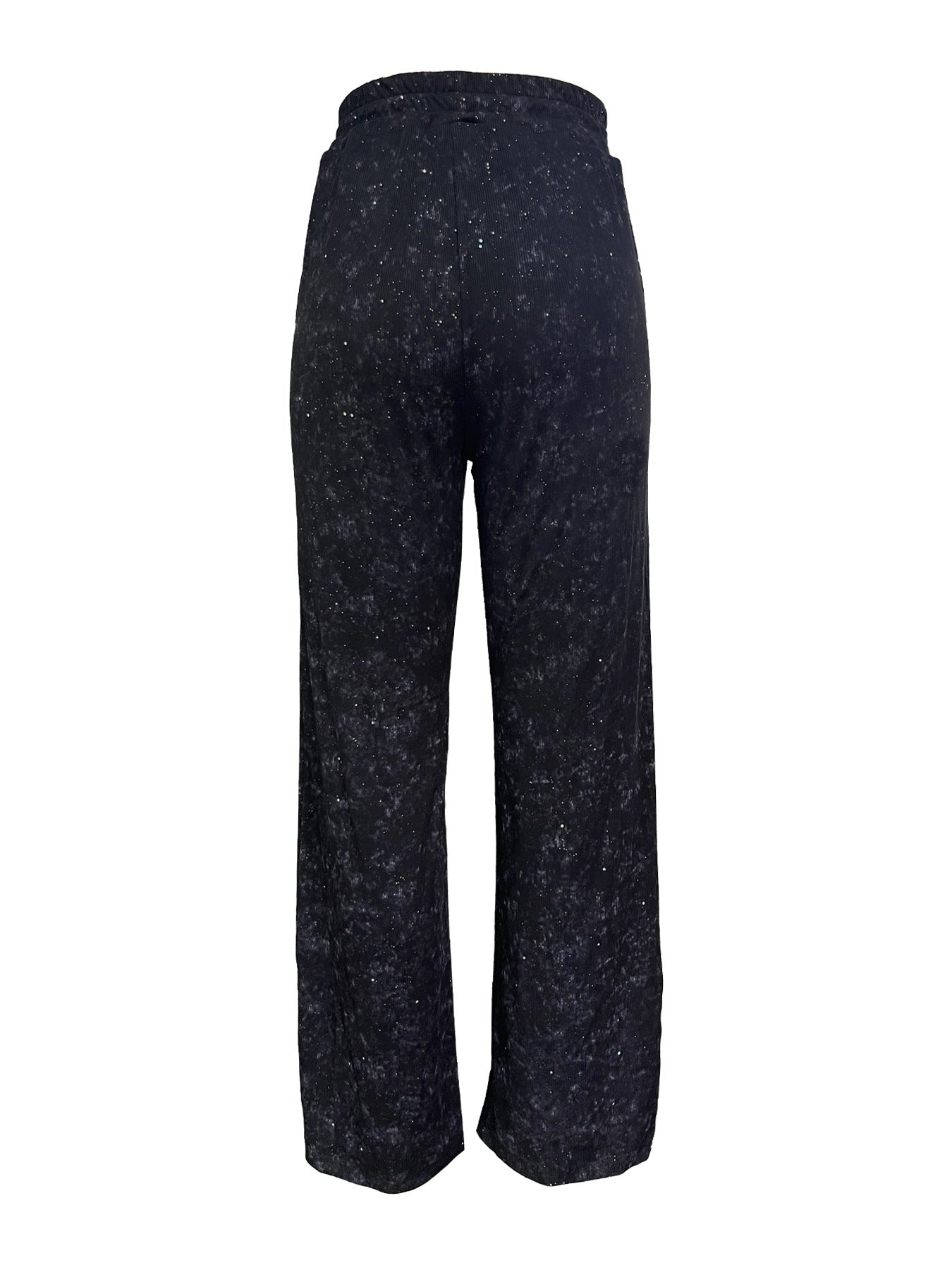 💖💃LAST DAY SALE 50% OFF👖✨Women's Sequin Sparkle Wide Leg Pants with Elastic Waistband✨