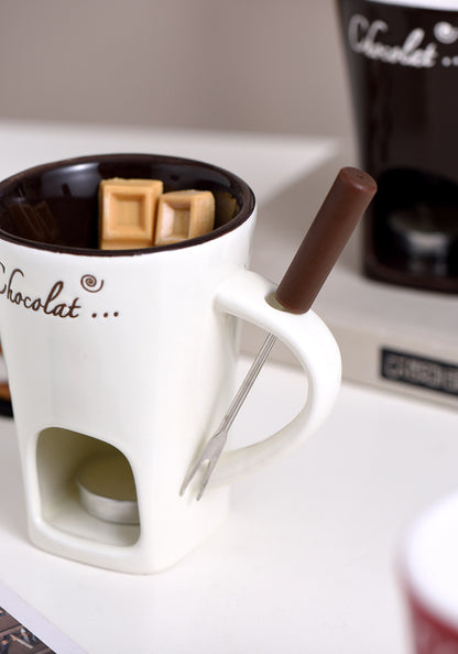 Ceramic Chocolate Fondue Mug