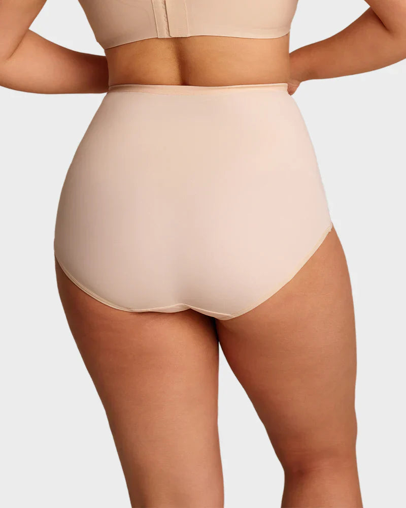 ✨Last Day-Buy 1 Get 3 Packs✨Plus-Size High-Waist Cross Tummy Control Panties