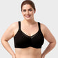 ⏳HOT SALE -BUY 1 GET 1 FREE !!!🖤Women's Elegant Sheer Full Coverage Underwire Non-padded Plus Size Bra