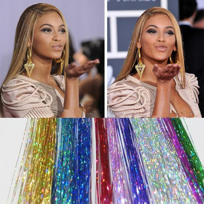 New Year Beauty Pick £5.99🎁14-pack Glitter Satin Hair Accessories ✨