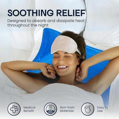 ❄️Hot Summer Sale - 50% OFF⏰Cooling Gel Pillow Mat for Sleeping