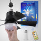 ⏳LAST DAY SALE 50% OFF🌀40W LED Ceiling Fan Light – 20.5” Ultra-Quiet with Remote 🎯 | E27 + FREE B22 Adapter 🔌 | For Bedroom 😴, Kitchen 👩‍🍳 & Garage 🛠️ – UK Ready! 🇬🇧