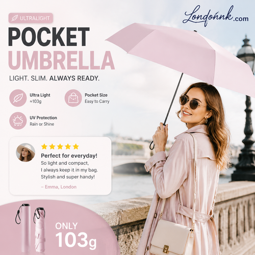 🏆 Last Day Special Price £9.99 ! 🔥Buy more Save more🎁Ultra-Lightweight Compact All-Weather Umbrella