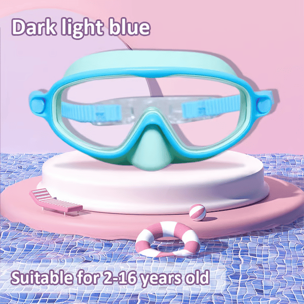 🔥LIMITED SALE 50% OFF!!🏆#1 Bestselling🏊‍♀️HD children's large frame waterproof and anti-fog swimming goggles