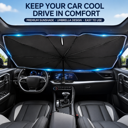 ☀️ 50% OFF NOW!🚗 Foldable Car Window Sunshade – Blocks UV rays and heat – Protects the dashboard and interior 🛡️