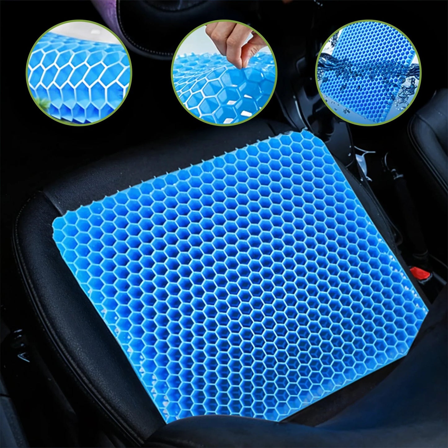 ❄️Last Day  Buy 3 get 1 free🧊Summer Honeycomb Gel Seat Cushion