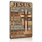 ✝️Christian Gifts for Women Men Jesus Is My God My King My Everything Vintage Tin Sign🙏