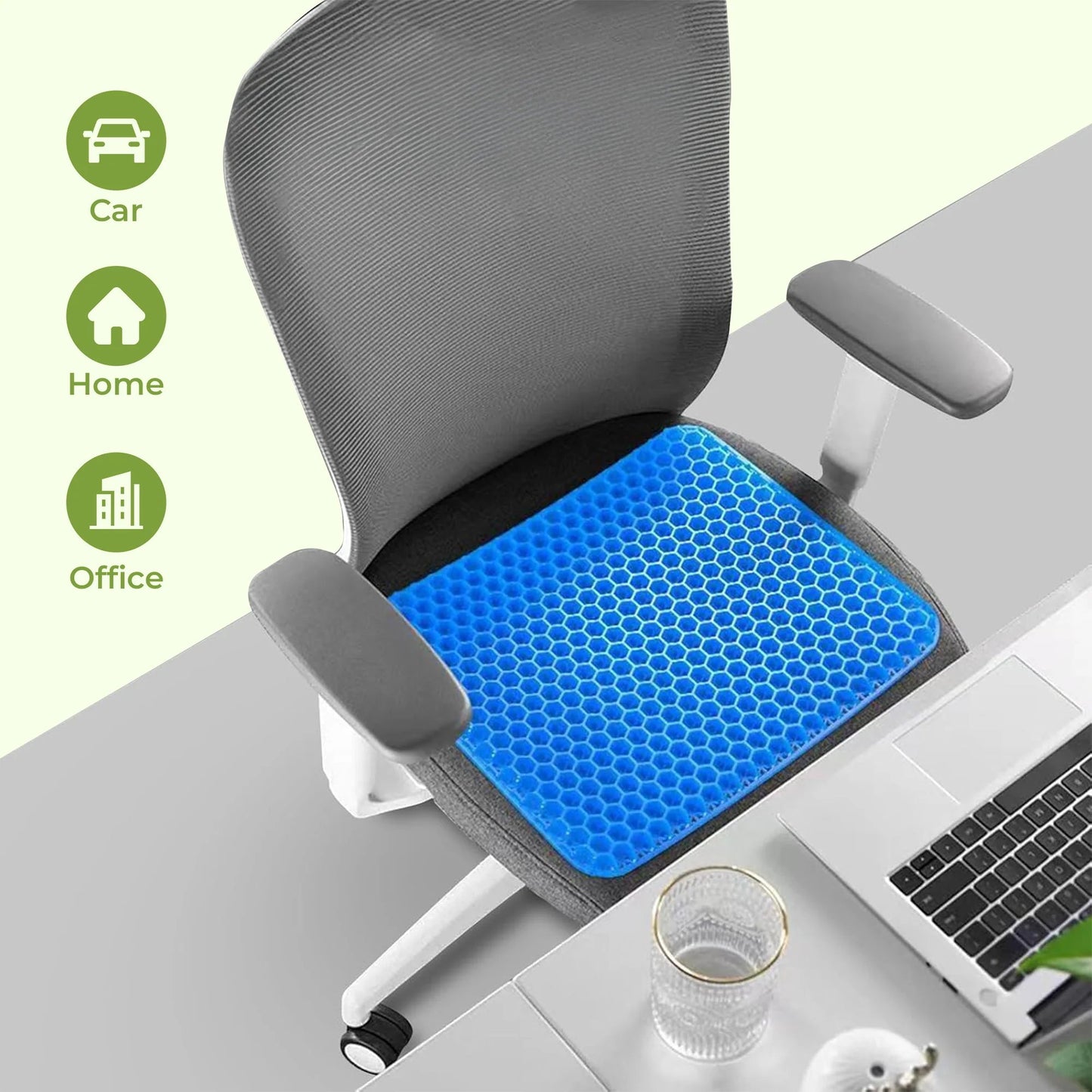 ❄️Last Day  Buy 3 get 1 free🧊Summer Honeycomb Gel Seat Cushion