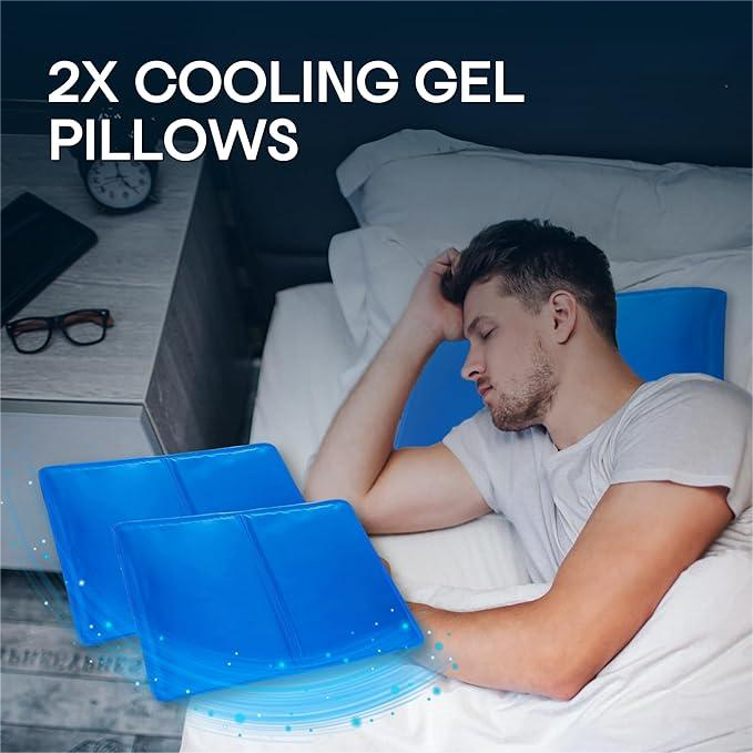 ❄️Hot Summer Sale - 50% OFF⏰Cooling Gel Pillow Mat for Sleeping