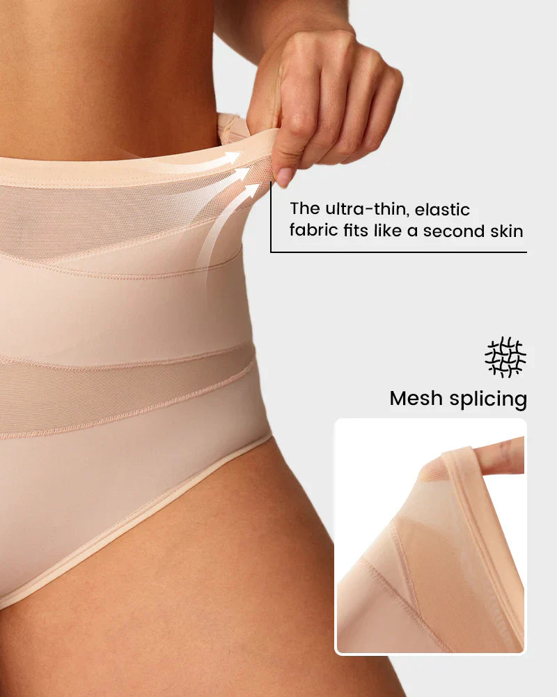 ✨Last Day-Buy 1 Get 3 Packs✨Plus-Size High-Waist Cross Tummy Control Panties