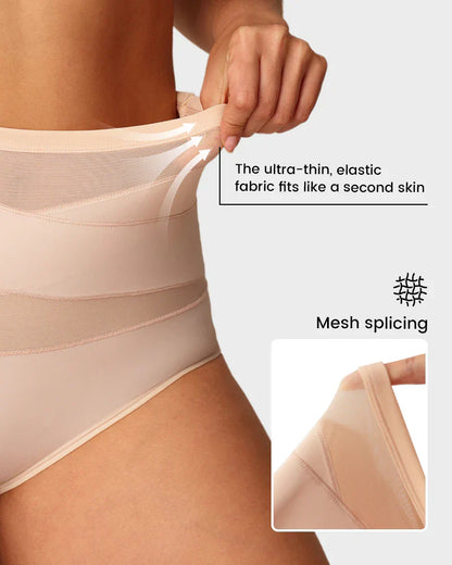 ✨Last Day-Buy 1 Get 3 Packs✨Plus-Size High-Waist Cross Tummy Control Panties