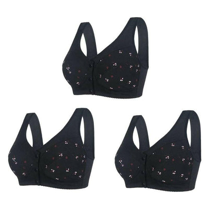 🔥Last day to buy 1 get 2 free🔥Design for Senior bra in cotton with front closure