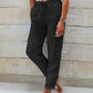 🌟LAST DAY SPECIAL PRICE: ￡9.99!!🌟Women's Elastic Waist Cotton Linen Casual Pants