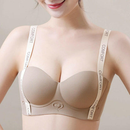 Women's Wire-Free Seamless Bra with Lift & Support
