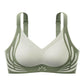 ✨LAST DAY SALE 50% OFF✨Color-Blocked Non-Marking Gathered Push-Up Bra