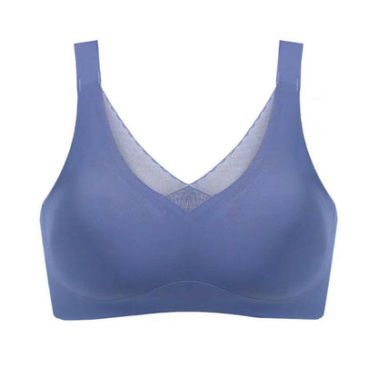 3D Stretchy Seamless Wireless Bra with Silicone Pads