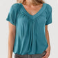 ⏳ Limited Time 50% Off!💐Women's Casual V Neck Basic T-shirt