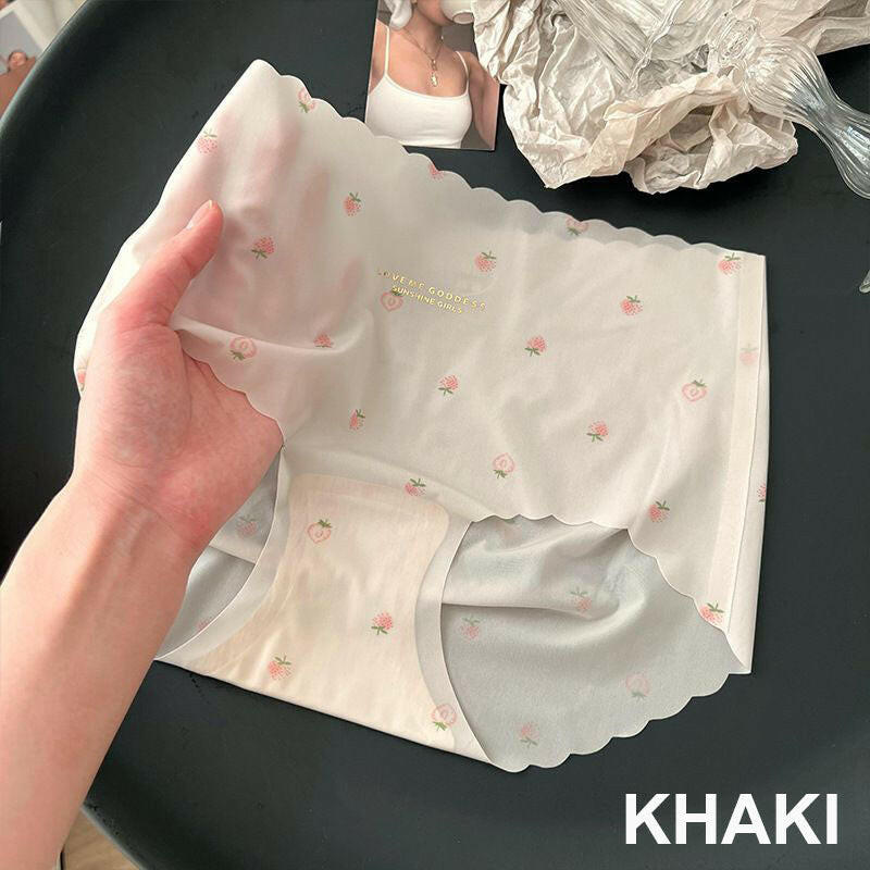 Women’s Ultra-thin Traceless Ice Silk Panties