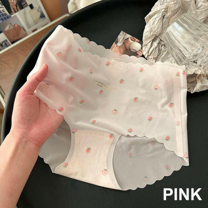 Women’s Ultra-thin Traceless Ice Silk Panties