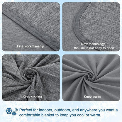 ✨Summer Limited Promotion UP TO 69% OFF!!🍃Cooling Blanket for Hot Sleepers - Summer Must Have🎁