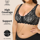Women's 3D Support Front Closure Lace Lingerie