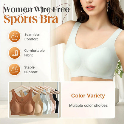 🔥Women's Wire-Free Sports Bra🍑✨