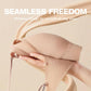 Women's Seamless Wireless Bra with Convertible Straps