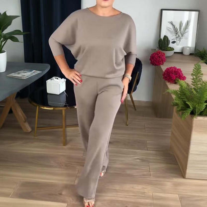 ✈️Free shipping worldwide⏳Time-Limited Special⏰Elegant 3-piece set including long cardigan, top and pants💞