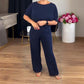 ✈️Free shipping worldwide⏳Time-Limited Special⏰Elegant 3-piece set including long cardigan, top and pants💞