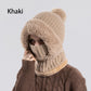 🎁Hot Sale 60% OFF🔥Women's Winter One-Piece Knitted Beanie Scarf Mask