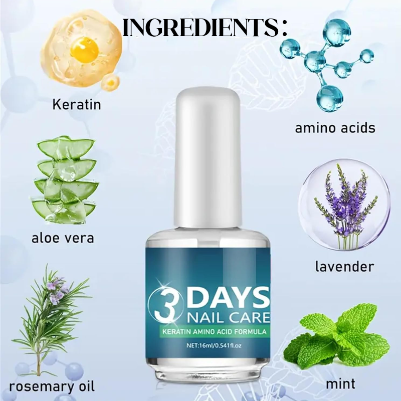 💅Last Day Special Price ￡5.99✨⏰High-Gloss Quick-Dry Nail Oil💓