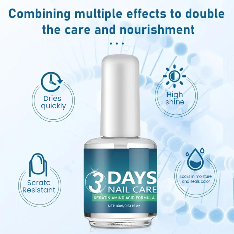 💅Last Day Special Price ￡5.99✨⏰High-Gloss Quick-Dry Nail Oil💓
