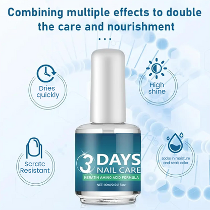 💅Last Day Special Price ￡5.99✨⏰High-Gloss Quick-Dry Nail Oil💓