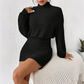 Women's Ruched Knit Bodycon Dress