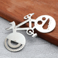 Portable Bicycle-Shaped Multi-Tool Card