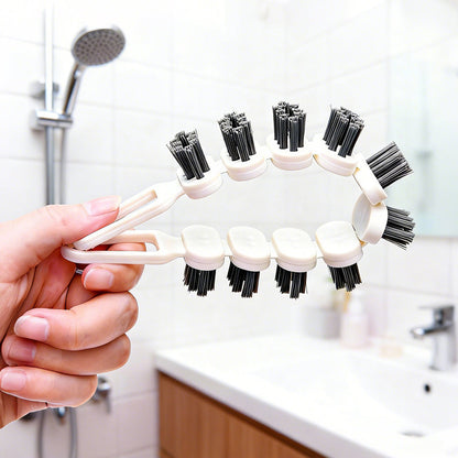 Bendable Multifunctional Crevice Cleaning Brush