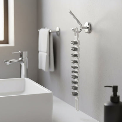 Bendable Multifunctional Crevice Cleaning Brush
