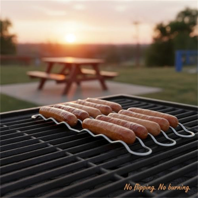 Stainless Steel Sausage Holder & Roller