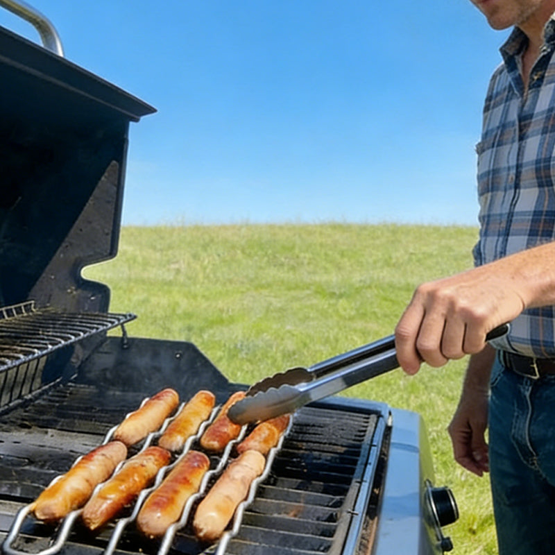 Stainless Steel Sausage Holder & Roller