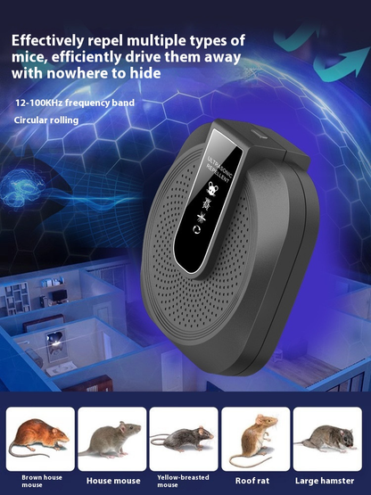 🔥2026 New Arrivals: 40% Off!🔥Ultrasonic anti-boating and rat repeller is powerful - 360° smart technology