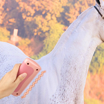 Pet Hair Remover Tool - Versatile Horse Grooming Brush, Lightweight for Daily Use - Animal Hair Shaver for Shedding - Durable Cleaning Scraper for Horses and Pets
