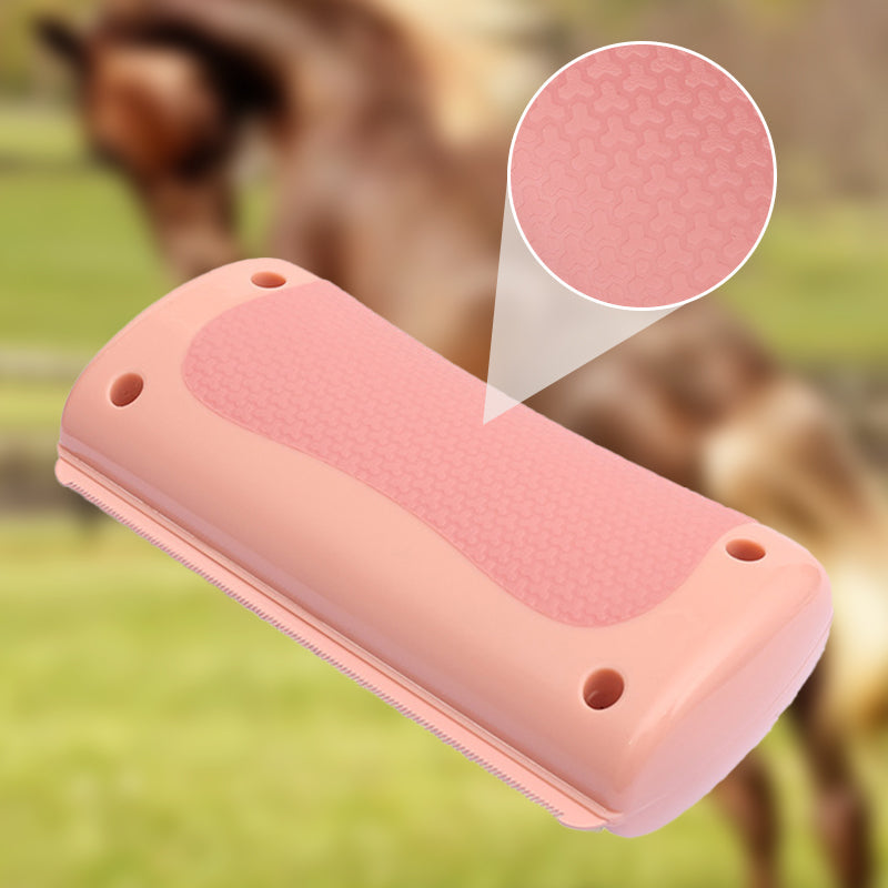Pet Hair Remover Tool - Versatile Horse Grooming Brush, Lightweight for Daily Use - Animal Hair Shaver for Shedding - Durable Cleaning Scraper for Horses and Pets