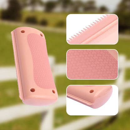 Pet Hair Remover Tool - Versatile Horse Grooming Brush, Lightweight for Daily Use - Animal Hair Shaver for Shedding - Durable Cleaning Scraper for Horses and Pets