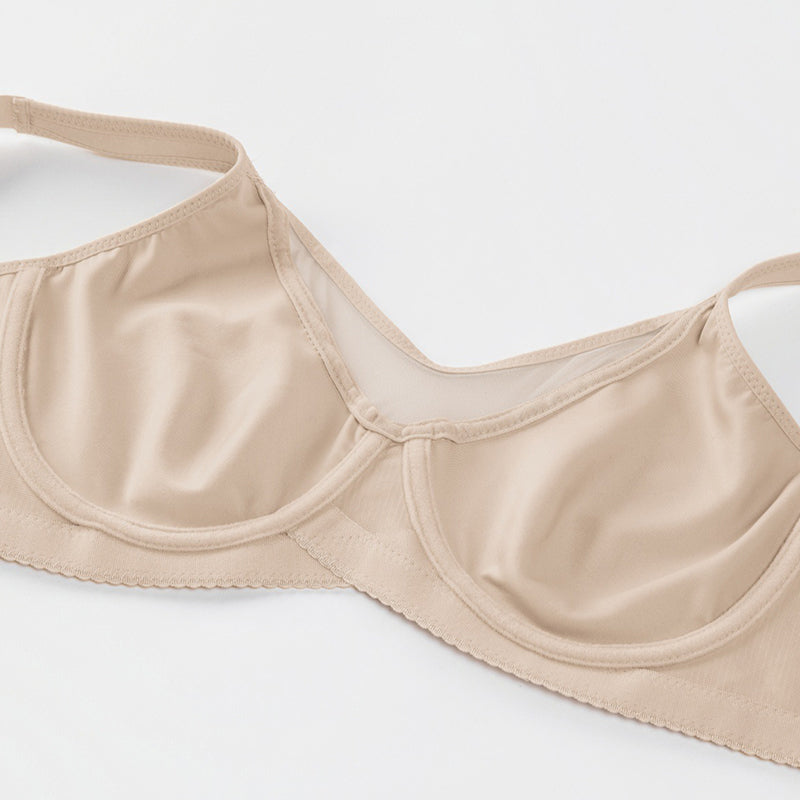 🏆 Last Day Special Price £7.99 ! 💐Women's Elegant Sheer Full Coverage Plus Size Bra