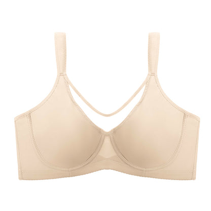 ⏳HOT SALE -BUY 1 GET 1 FREE !!!🖤Women's Elegant Sheer Full Coverage Underwire Non-padded Plus Size Bra