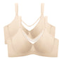 ⏳HOT SALE -BUY 1 GET 1 FREE !!!🖤Women's Elegant Sheer Full Coverage Underwire Non-padded Plus Size Bra