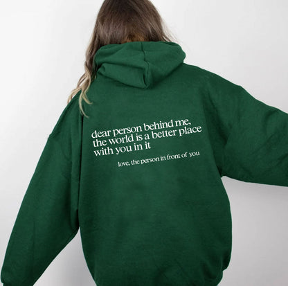 🎁New Year Sale 57% OFF⏳Dear Person Behind Me' Sweatshirt