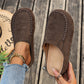 Women's Wide Closed-Toe Mule Slippers