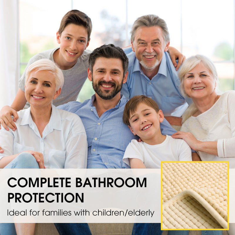Bathroom Absorbent Anti-Slip Floor Mats